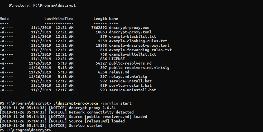 opendns dnscrypt test